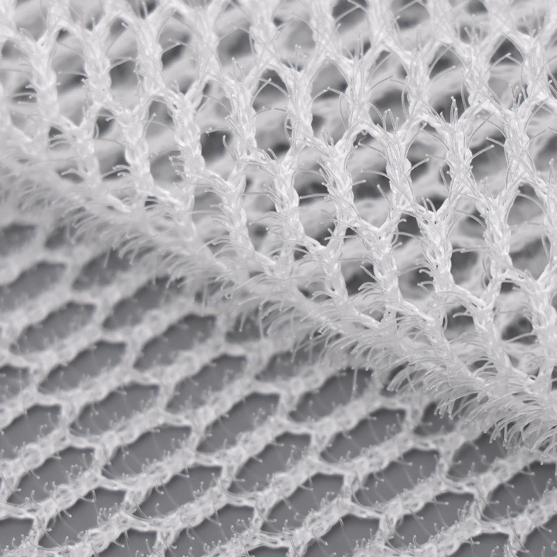 Custom Japanese Creative Bathroom Gap Cleaning Magic Brush Use 100 Polyester 3D Spacer Mesh Fabric Microfiber Cleaning Cloth