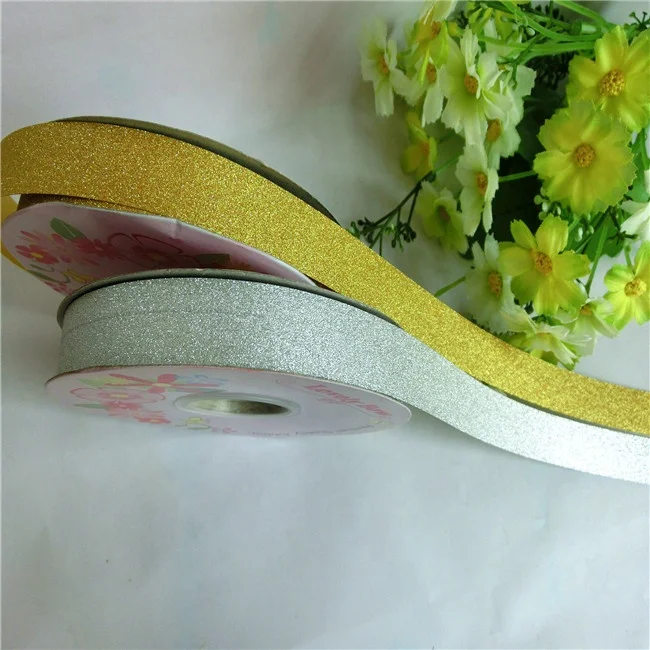 300 yards pp glitter ribbon rolls for Thailand customer