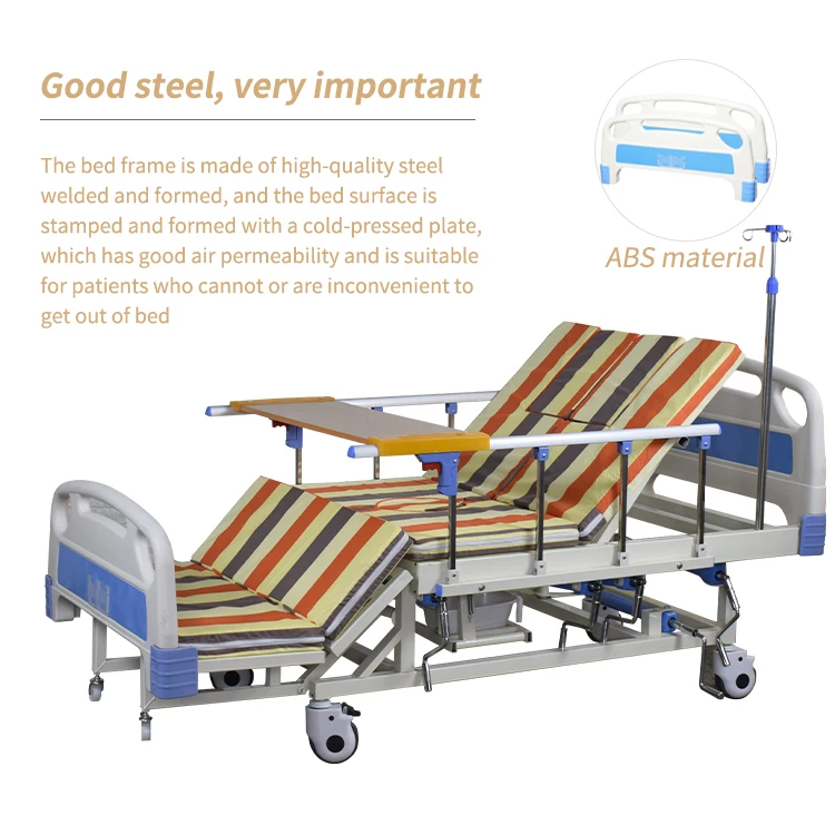 Hospital nursing bed home multifunctional medical bed for the elderly lift paralyzed patient elderly medical bed