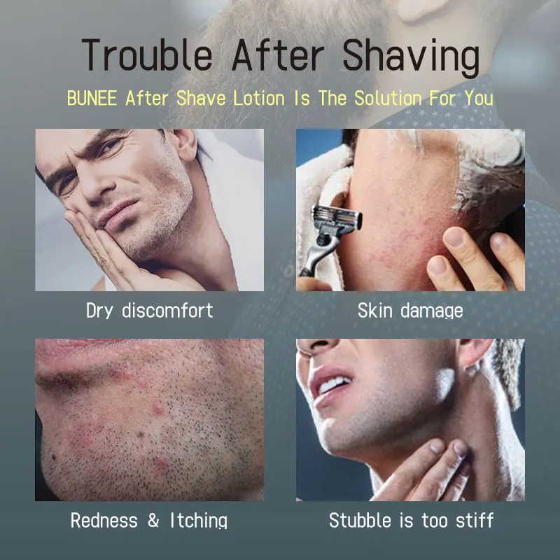 OEM Customized Men Care Lotion Hydrating And Nourishing After Shave