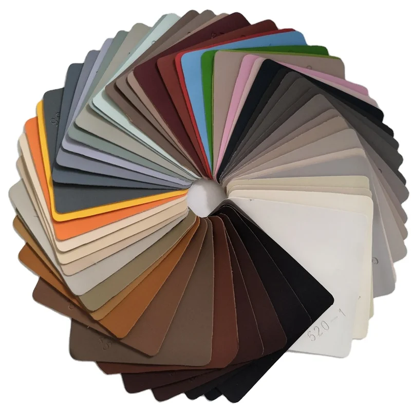 Upholstery embossed pvc faux  leather fabric materials for sofa car seat