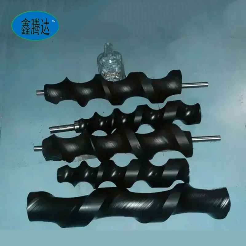 CNC machining feed plastic screw auger for filling machine