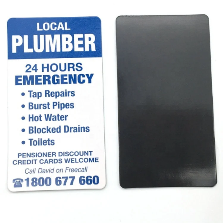customized Magnetic Business Cards fridge magnet sticker For Advertisement And Promotion