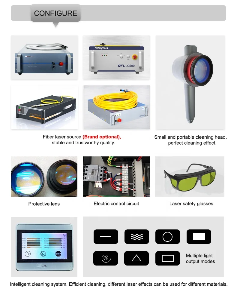 Hot Sale Rust Remover Handheld 1500w 2000w 3000w Fiber Laser Rust Removal Cleaning Machine For Car Metal Rust Removal Price