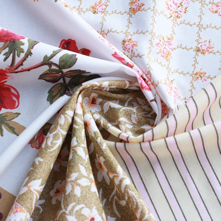 Polyester bed sheet fabric home textile