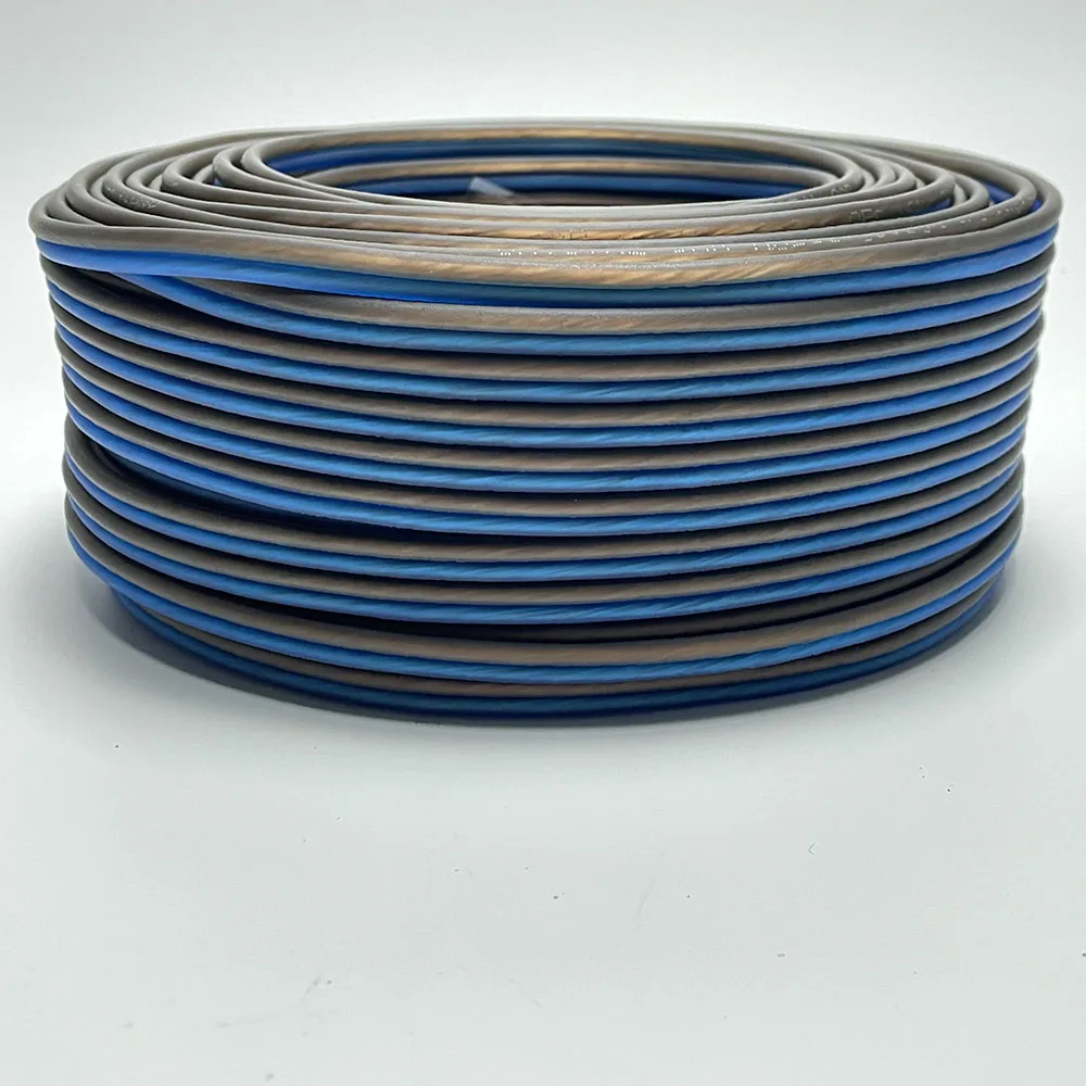 2C 8/10/12/14 AWG Strand BC OFC BS CCA Transparent/Frosted Bulk Wire 12AWG Speaker Cable