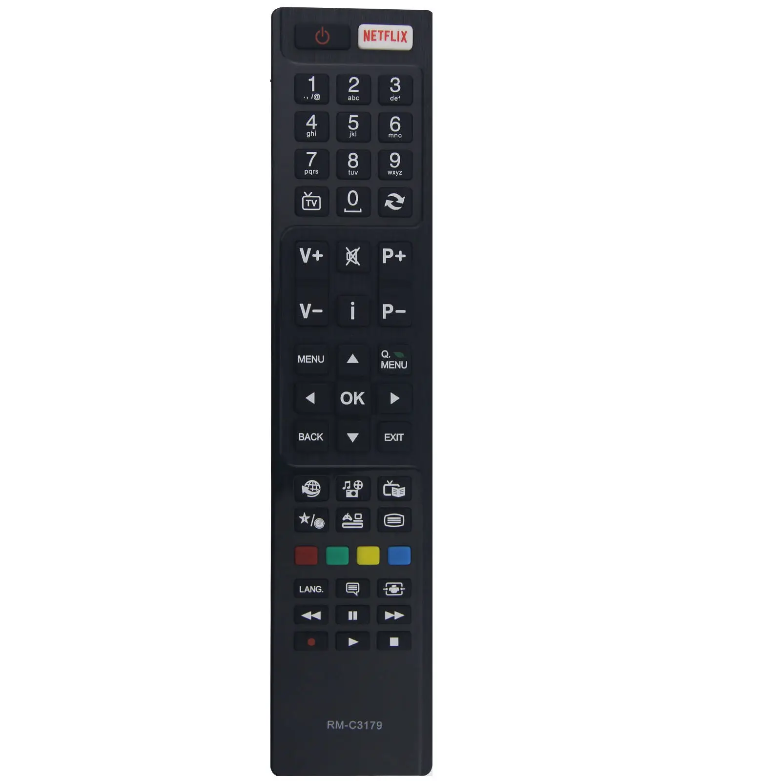 New RM-C3179 TV Replacement Remote Control use for JVC Smart TV IR Remote Control Universal