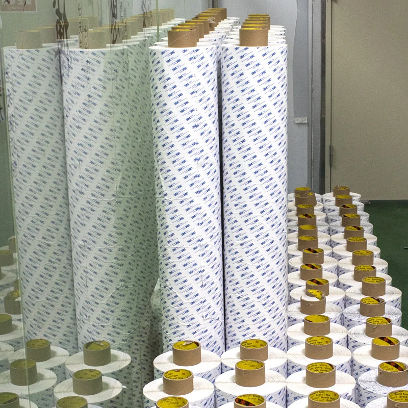 Double Sided Sticky Dots Cinta Clear Tape Adhesive Strong Heavy Duty Bonding Grip Acrylic Mirror Sheet