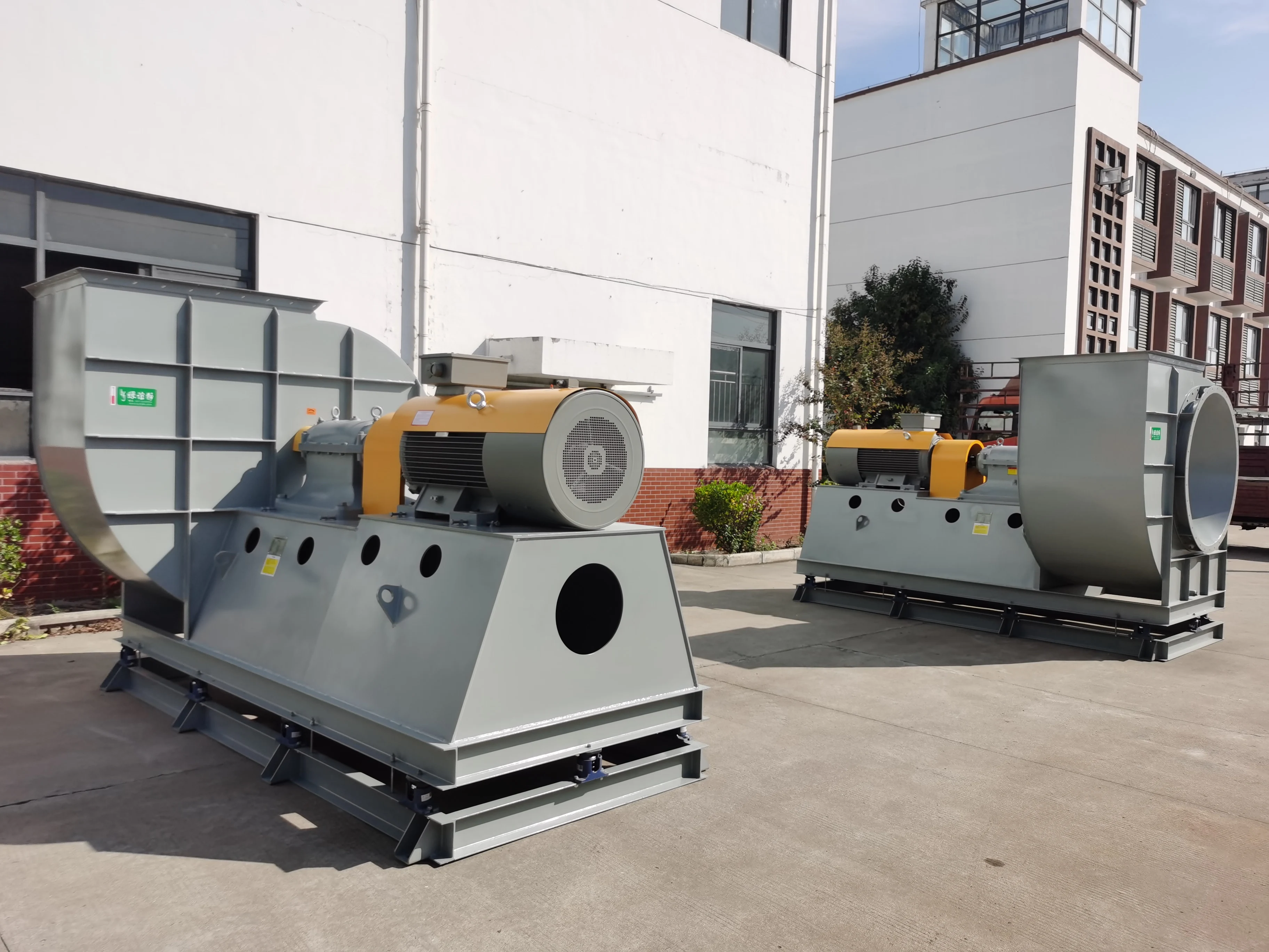 High CFM Stainless Steel Iron Steel Bearing Shaft-driven Type Centrifugal Exhaust Fan Blower