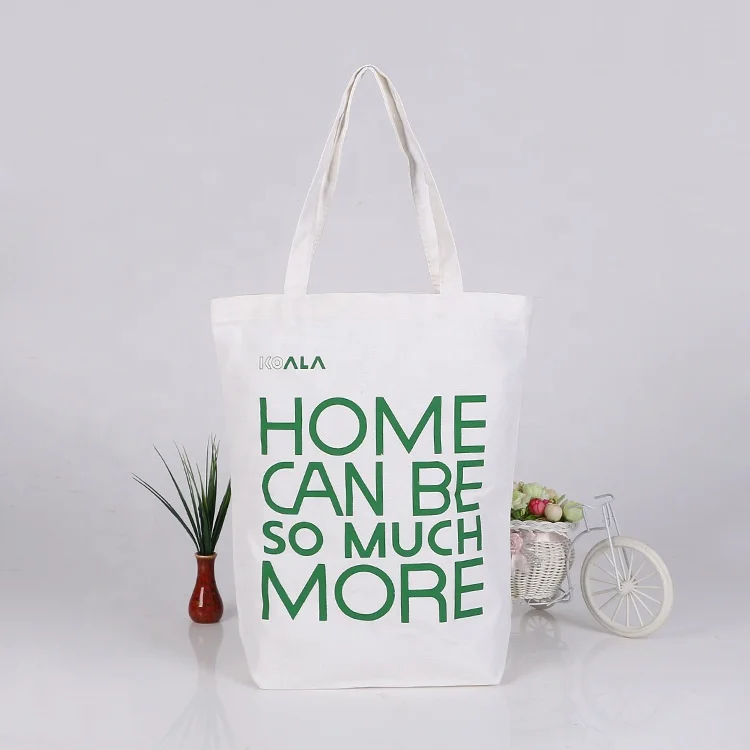 printing reusable women tote bag cotton shoulder  cotton customised bags shopping with logo