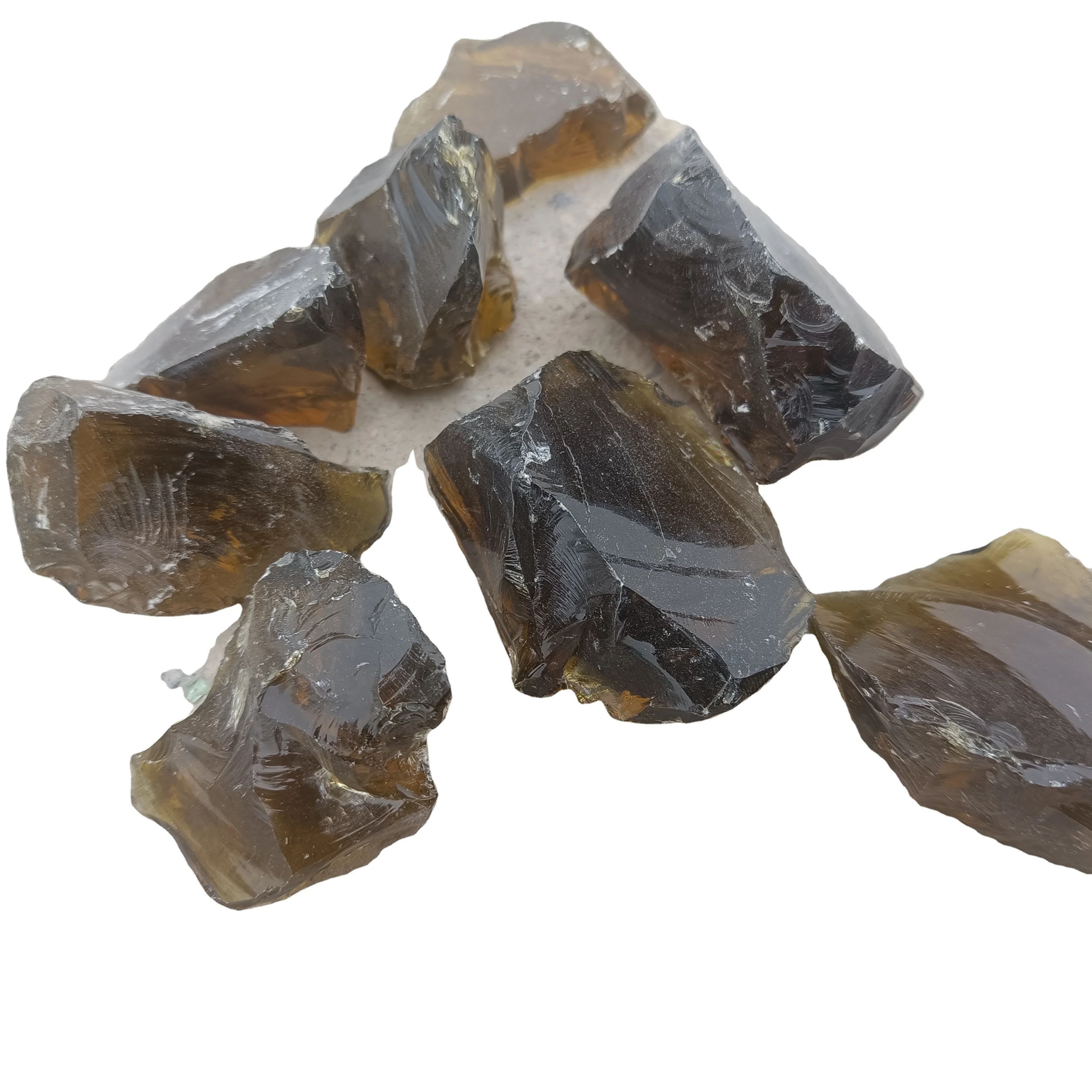 Gabion glass rock crystal rocks glass for landscaping garden glass rocks