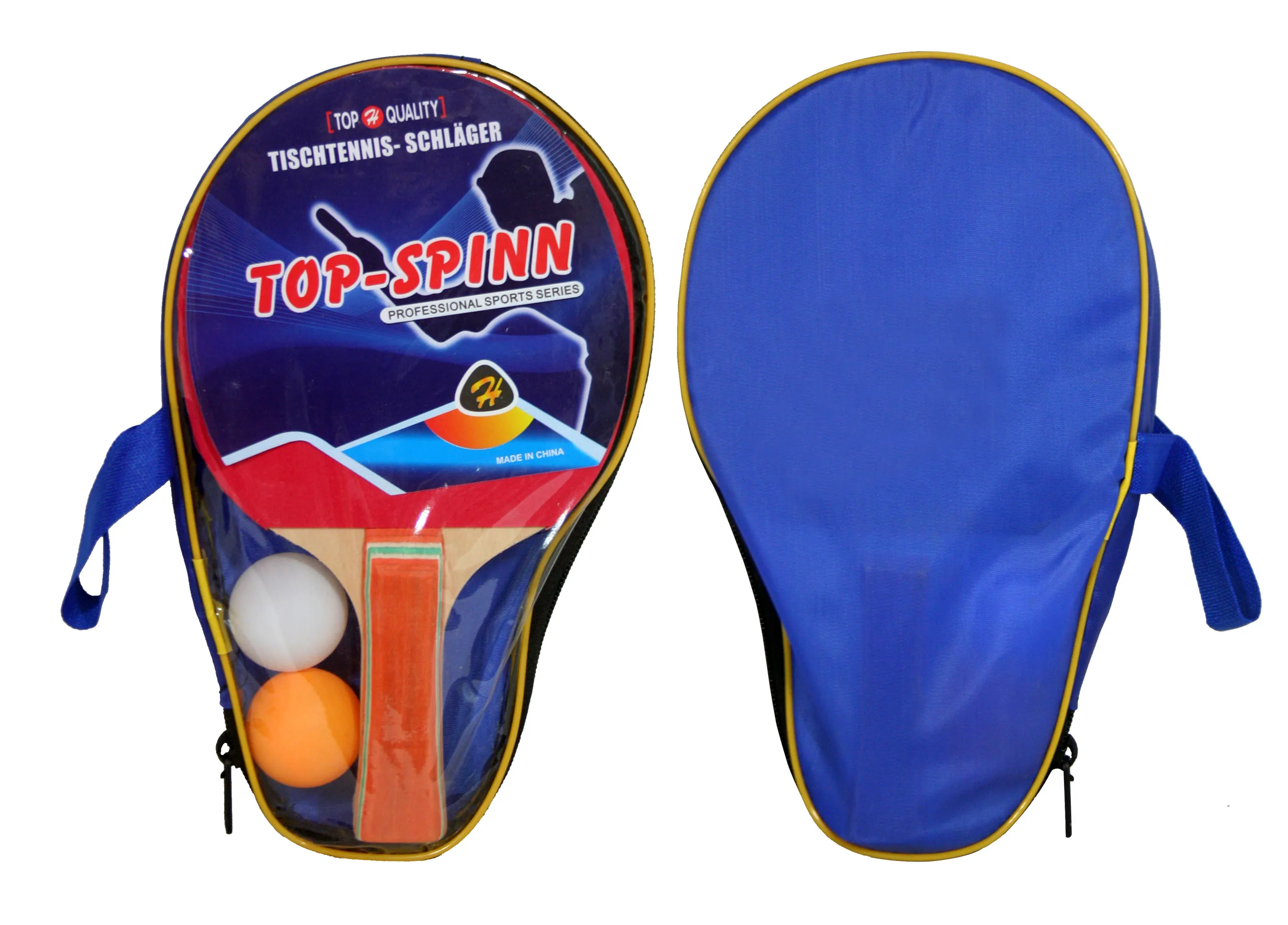 High Quality Pingpong Bat Professional Custom Plywood And Rubber Table Tennis Racket Sets
