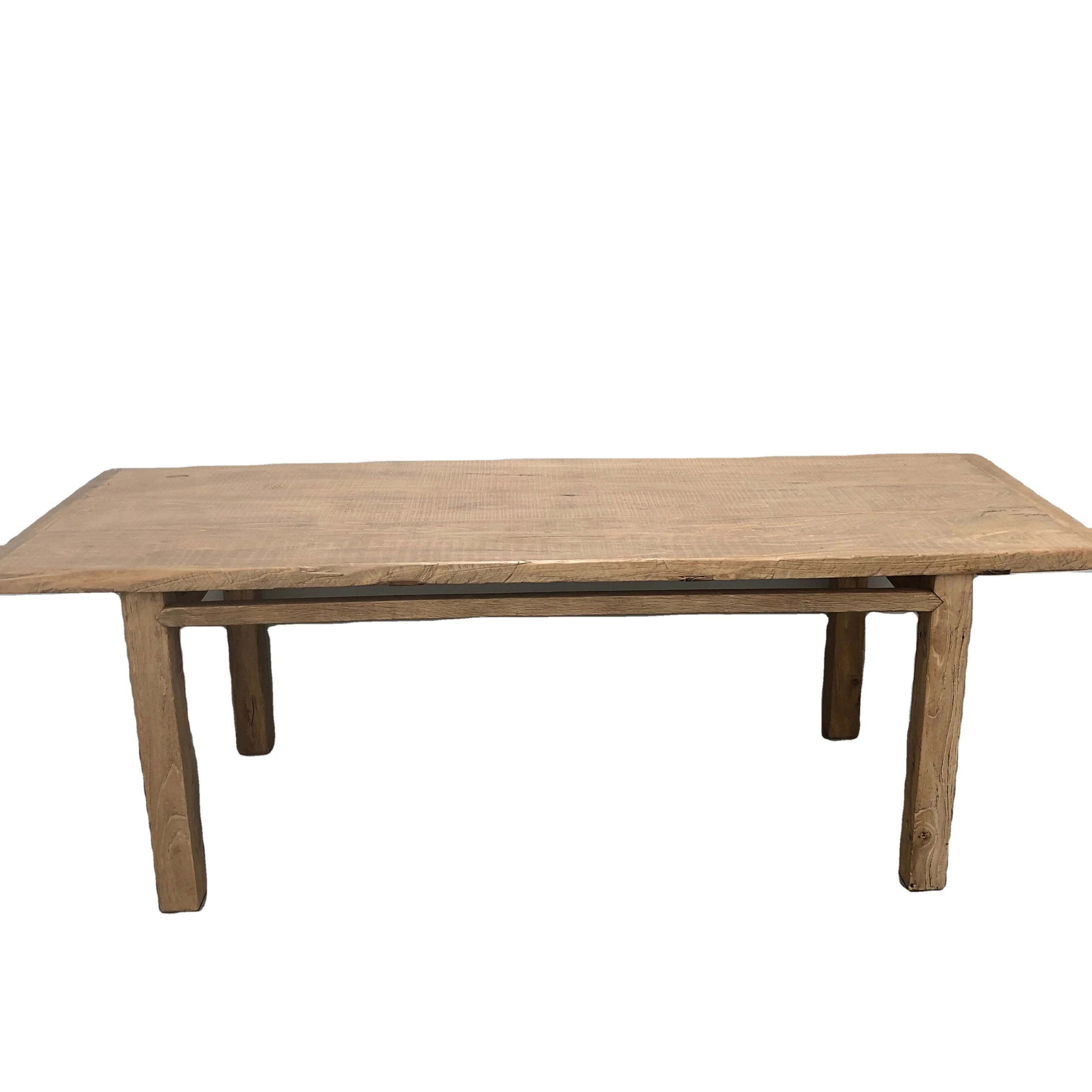 Chinese recycle elm wood dinning table dinning room furniture