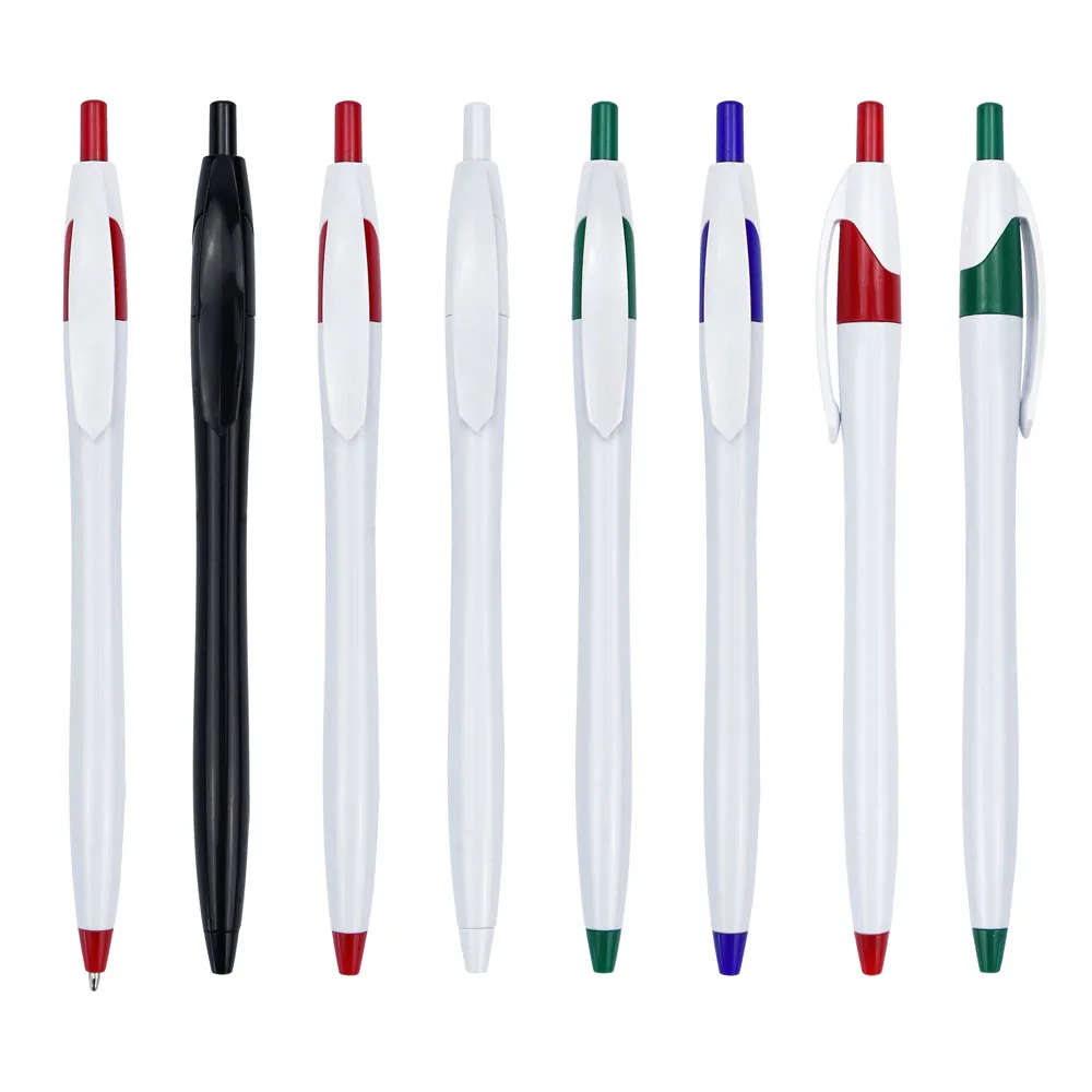 Plastic Retractable Medium Point ballpoint pen
