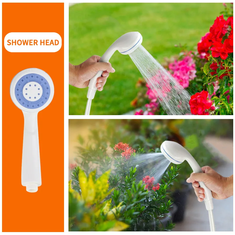 camping shower pump Outdoor shower portable bathing machine USB Charging camping shower