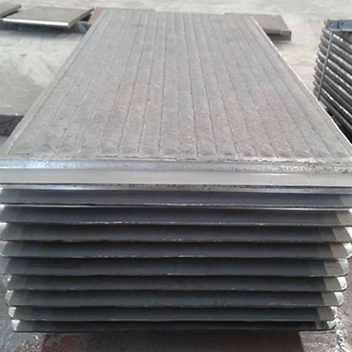 10+6 Chromium Carbide Overlay Wear Abrasion Resistant Hard Facing Bimetal Steel Plate