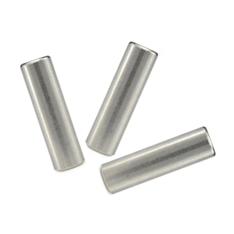 Customized High Precision Stainless steel Throat Tube cylindrical solid pin fasteners