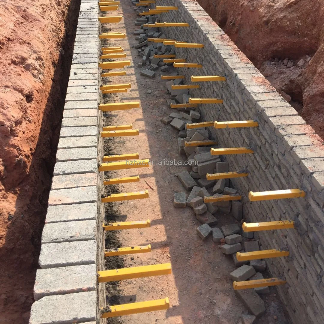 Factory direct 10kv 40x30x560mm hollow FRP cable brackets for power network project