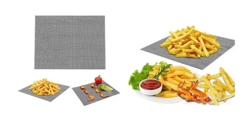 BBQ mesh mat non stick mesh barbecue mat barbecue mesh