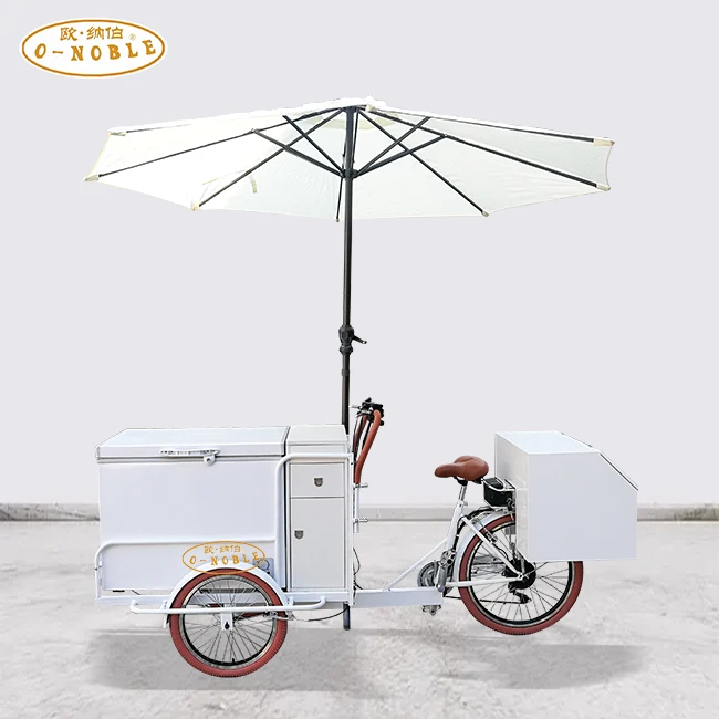 electric ice cream bike with freezer water tank bike (1600333347023)