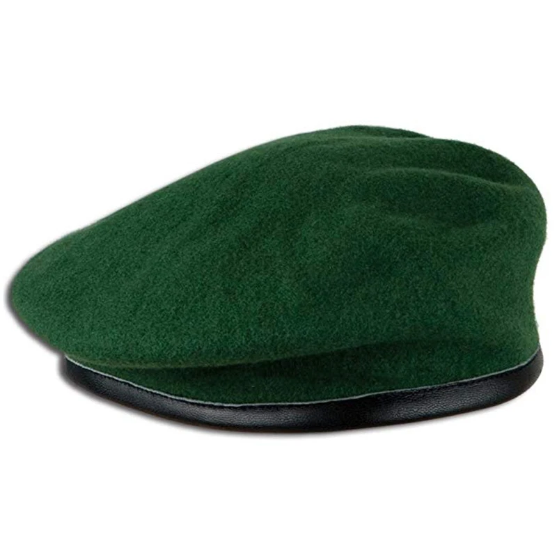 Berets Beret Hat For Women Men Wool Cap Mens Custom Femmes 2022 French Knitted Green Homme Style Femme Leather Blue