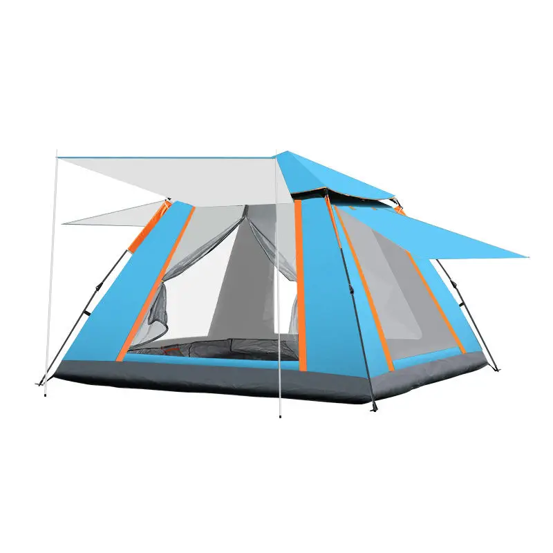 High Quality Inflatable Easy Setup House Luxury Family Camping Tents with Pump