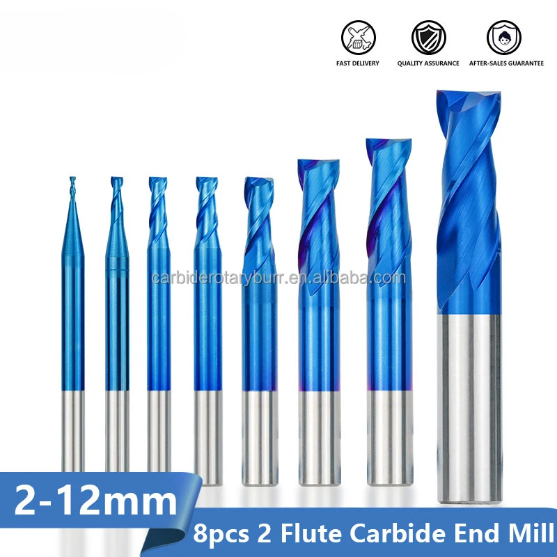 The New Listing Corner Radius Carbide Compression Up Down Cnc Bits For Npt Thread End Mill