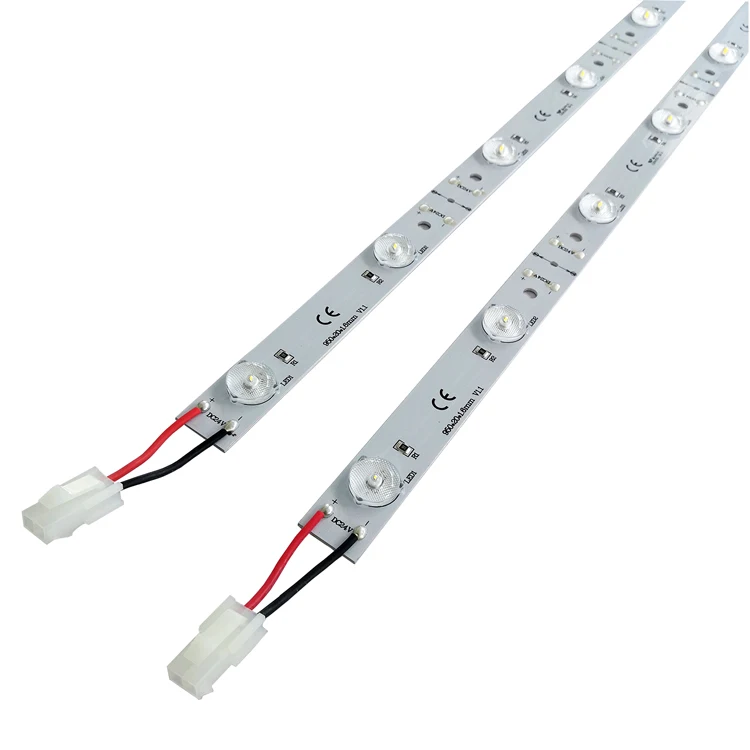 SLT SMD2835 3030 Diffuse LED Strip Light With Lens for Advertising Backlight
