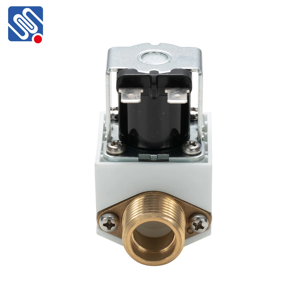 Meishuo FPD360E5 Food grade DC12V 24V AC220V Small Mini Water Inlet Solenoid Valve Drinking Water Plastic Valve