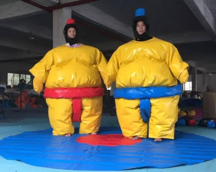 Winsun Factory price durable PVC sumo wrestling suit game fighting inflatable sumo wrestling suit for kids and adults