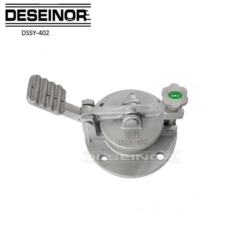 Supply DN100 dip hatch cover foot operated gauge hatches for tank truck