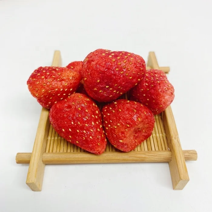 Wholesale Dried Fruit tea Delicious Original Flavor Frozen Dried Strawberry Healthy Snack
