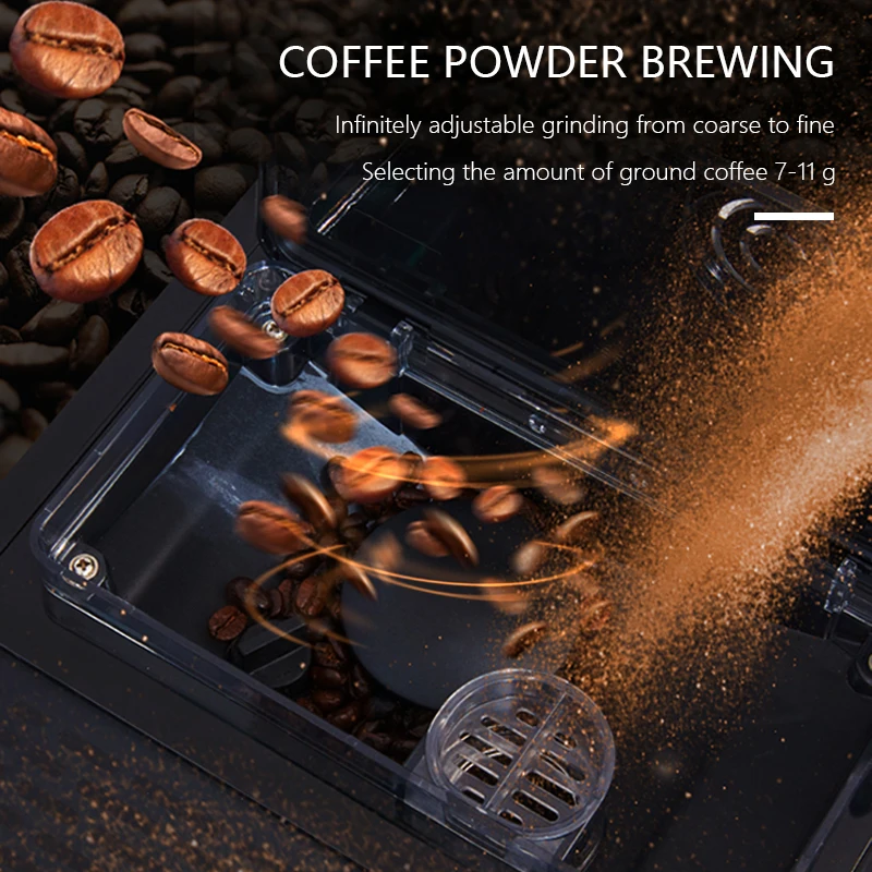 Hot Selling Professional Commercial Houseuse Coffee Machine Automatic Fully Cappuccino Latte Maker With One Touch Screen