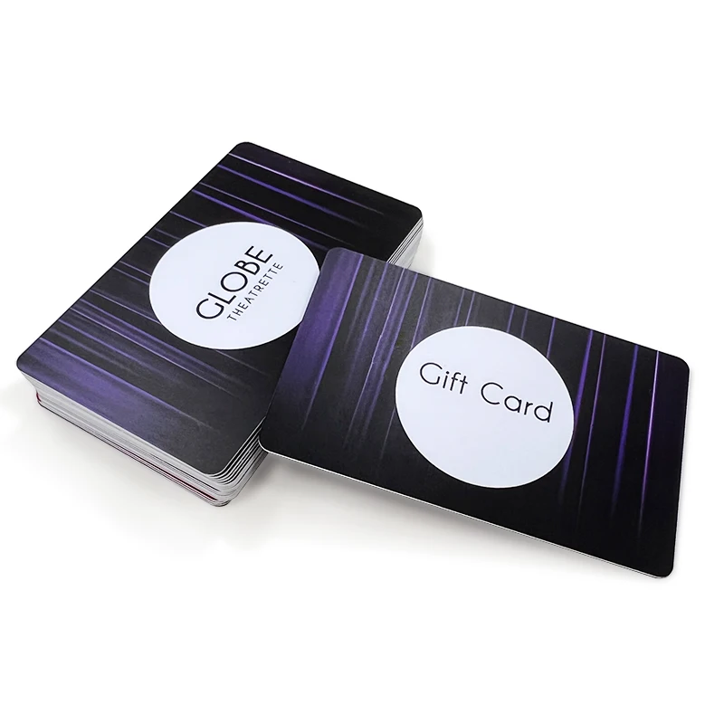 Customized QR code nfc chip gift card pvc business card for sport club membership card