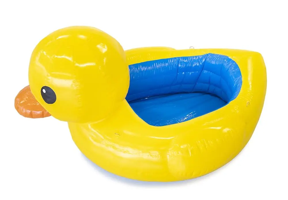 Buy factory sale inflatable duck ponds Pool Equipment  Inflatable Swim Pool Round kids lagoons and toddler water base toys rent