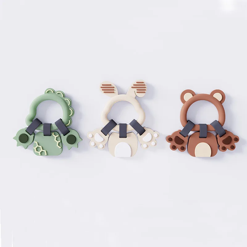 Wholesale Animal Silicone Baby Teething Toy  Teethers for Infants