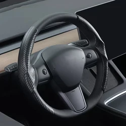 Fashion universal car steering wheel cover wholesale luxury designer custom carbon fiber suede leather plastic silicone fur new