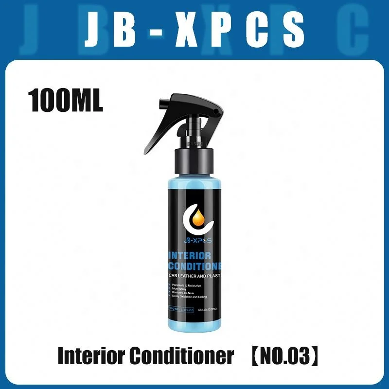 JBXPCS-3 Car Plastic Restorer Ceramic Coating Long-Lasting Protect Repair Whitening Black Shine Plastic Trim & Rubber Care
