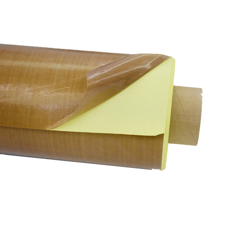 Hot Selling Heat Transfer PTFE 0.13mm thickness Brown Wear-Resistant Tape