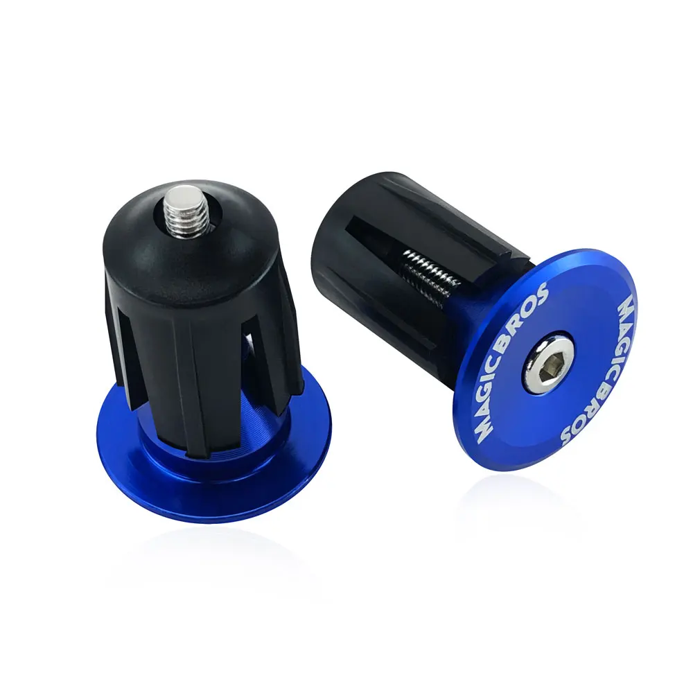 OEM Customs Mountain Bike Road Bike Handlebar Bar End Plugs Caps Aluminum Alloy Bicycle Handlebar End Caps