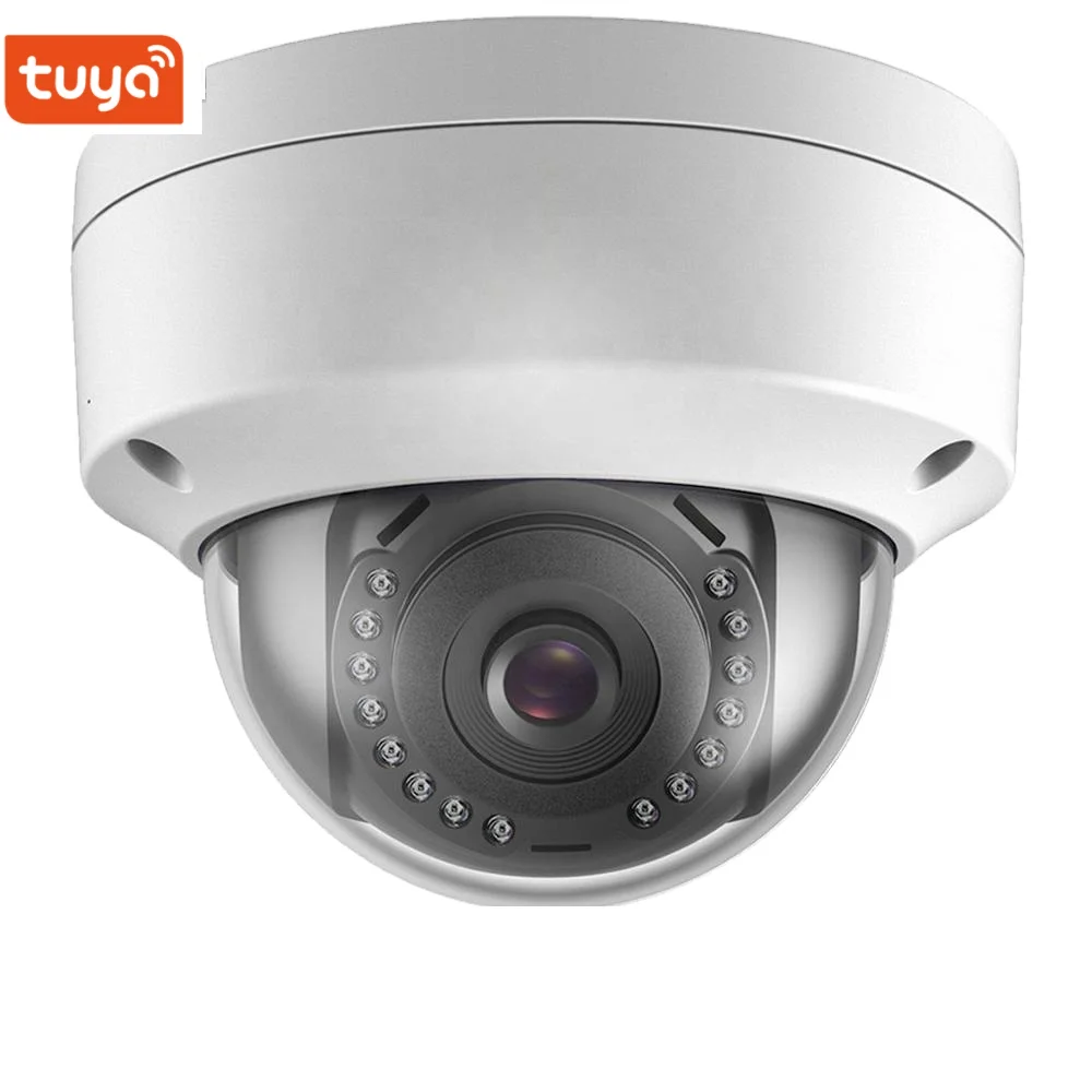 1080P Tuya Smart wireless wifi ip waterproof camera outdoor color night vision cctv ir dome camera tuya camera