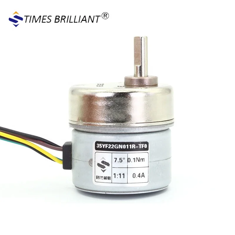 China low speed 0.1NM 0.4A 12V gear stepper motor for telescope or Medical device