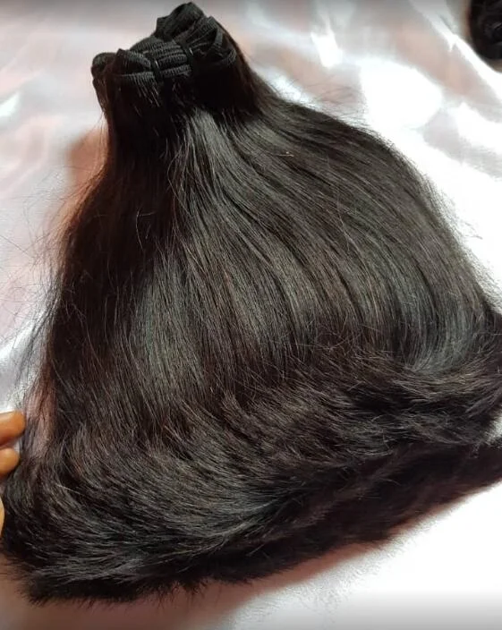 
Hotbeautyhair Super Double Drawn Straight Human Hair Bundles Brazilian Raw Virgin Cuticle Aligned Hair Wefts Extensions 