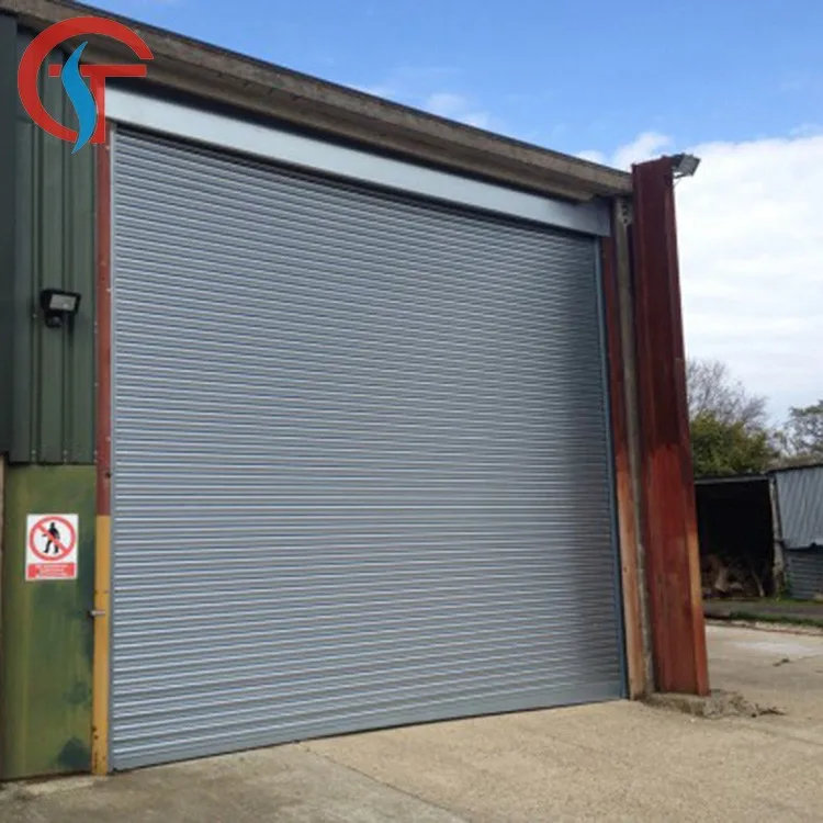 Motorized Galvanized Steel Iron Rolling Door/Iron Rolling Shutter Door