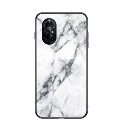 Waterproof Anti-fall Shockproof Phone Case for Huawei Nova 8/8 Pro Marble pattern OC010