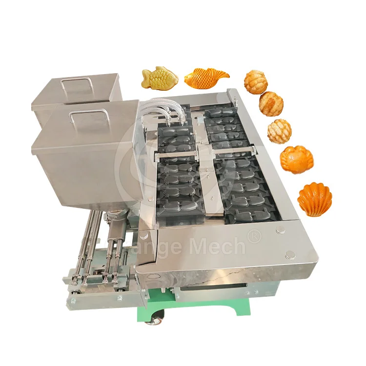 Hot Sale Automatic Small South Korean Fish Walnut Shape Mini Taiyaki Manju Cake Delimanjoo Machine Price