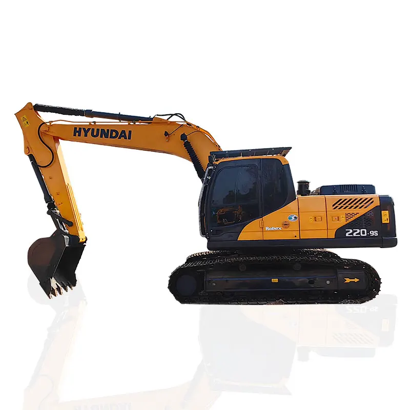 Korea Hyundai 220-9 Used crawler excavator Used Hyundai 215 225 305 second hand tracked medium excavator
