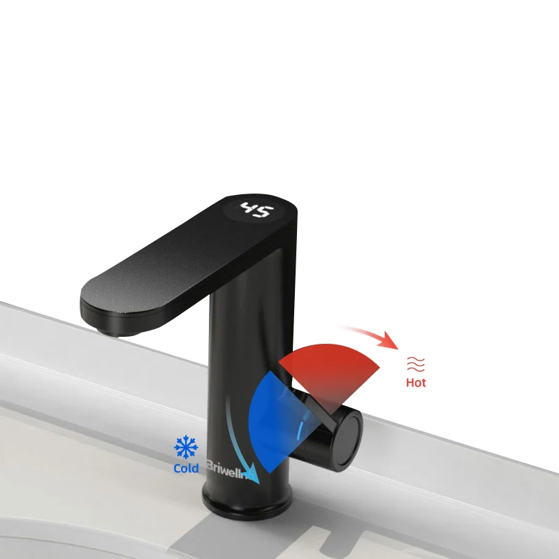 Briwellna 220V Instant Heating Water Taps and faucets electric faucets Hot Mixing Water Faucet