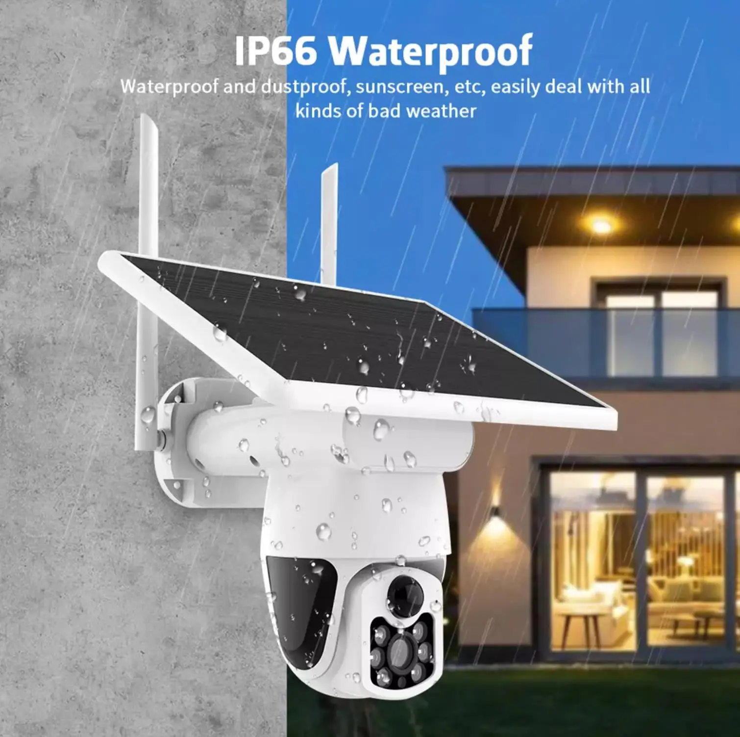 Solarborn Low Power Consumption 4G System Outdoor Wireless Solar Cctv Camera With Sim Card