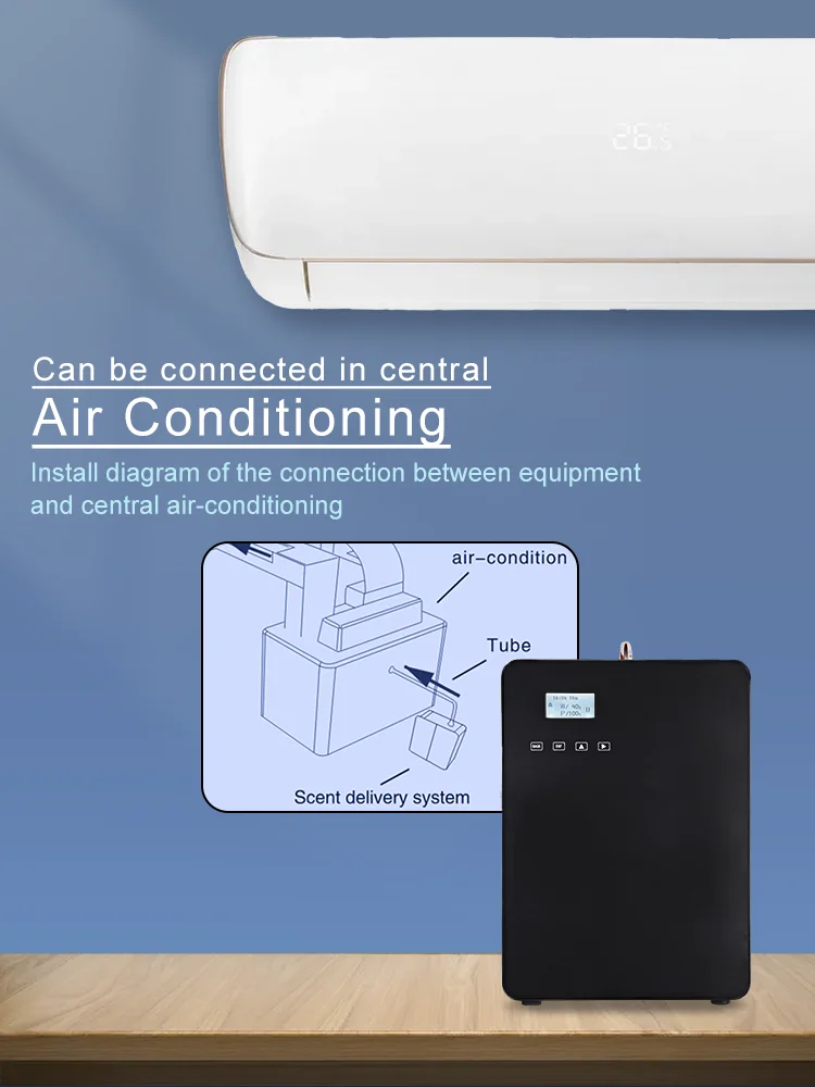 Security appliances scent oil machine for hotel air freshener dispenser essential oil diffuser scent air device